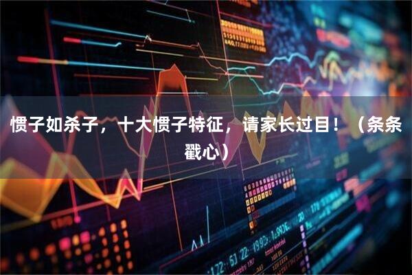 惯子如杀子，十大惯子特征，请家长过目！（条条戳心）